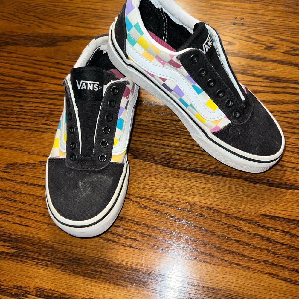 Vans Black and White Sneakers